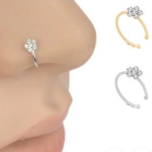 Fake nose ring/earring